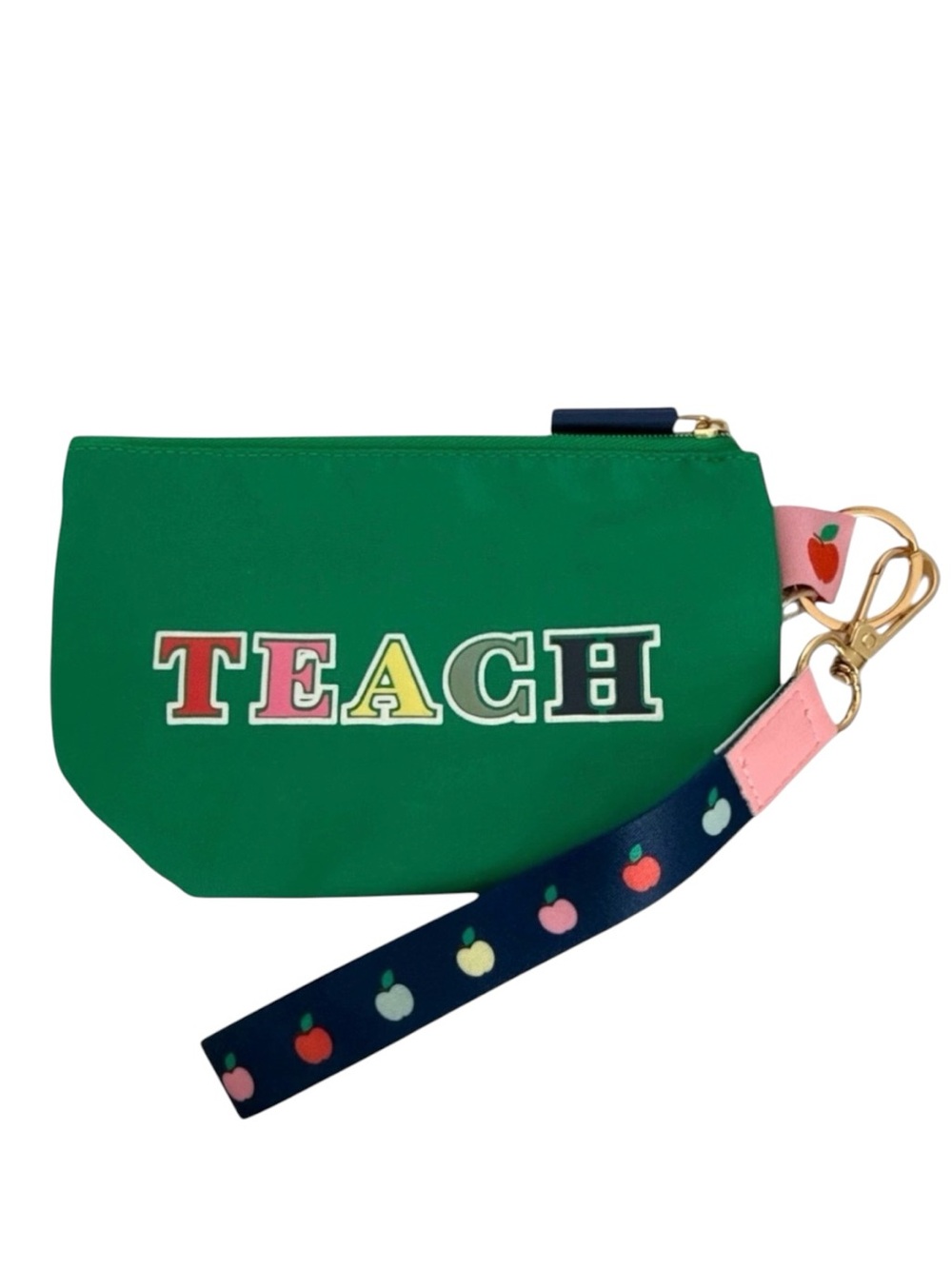 Teacher Gift Wristlet Pouch TEACH